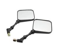 Retrovisores para Suzuki para DR350 350 para DR 200 250 para DRZ 400 650 DR650 Motocross Espejo Retrovisor para Motocicleta 10mm Espejos Retrovisores 2 Uds Espejo Moto Lateral