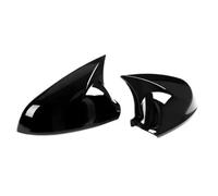 Retrovisores Tapa Cubierta 1 Par Para Opel Para Vauxhall Para Astra H MK5 2004-2009 Para J MK6 2010-2013 Cubierta Espejo Lateral Puerta Retrovisor Coche Tapas Espejo Retrovisor(B Gloss Black)