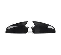Retrovisores Tapa Cubierta 1 Par Para Opel Para Vauxhall Para Astra H MK5 2004-2009 Para J MK6 2010-2013 Cubierta Espejo Lateral Puerta Retrovisor Coche Tapas Espejo Retrovisor(A Gloss Black)
