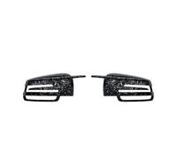 Retrovisores Tapa Para Benz W176 W246 W212 W204 C117 X156 X204 W221 C218 ABCES Para CLA Para GLA GLK Clase Cubiertas de tapas de espejos laterales(Forged Carbon Look)