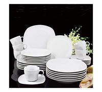 Retsch Arzberg 500031301 Vajilla combinada Fino para 6 personas, blanco (1 conjunto, 30 piezas)