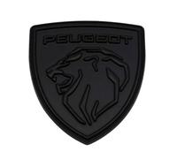 RETTYAT Coche Emblemas para Peugeot RCZ 2010-2013, Insignia Logotipo Capó Delantero Pegatinas Adhesivo Logo Maletero Trasero Calcomanías 3D Letras Etiqueta Engomada Embellecedores Carroceria,H