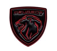 RETTYAT Coche Emblemas para Peugeot RCZ 2010-2013, Insignia Logotipo Capó Delantero Pegatinas Adhesivo Logo Maletero Trasero Calcomanías 3D Letras Etiqueta Engomada Embellecedores Carroceria,G