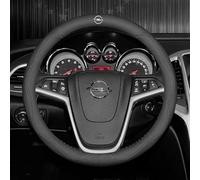 RETTYAT Coche Funda Volante para Opel Mokka X 2016-2019, Cubierta de Volante de Cuero Cubre Volante Antideslizante Transpirable Protector Volante Coche Accesorios,B