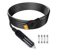 RETUOLWAG XT60 - Cable adaptador de enchufe de carga hembra a coche, 12 V/24 V, compatible con panel solar y fuente de alimentación al aire libre, solución de alimentación al aire libre