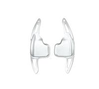 RETYHW Para BMW Para F30 F31 F32 F10 F20 F22 F15 F16 X1 X3 X4 X5 X6 Paletas De Cambio Extendidas Para Automóvil Paleta de Cambio de Volante Decoración(Silver)