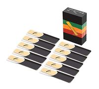 RETYLY 10 Piezas Lengüetas De Clarinete Bb Fuerza 2.5 2-1/2 Lengüeta Piezas y Accesorios De Instrumentos De Viento De Madera De Bambú