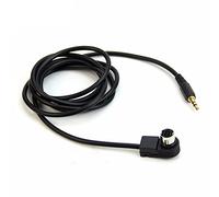 RETYLY 3.5mm miniconector Estereo del Coche aplicable a Alpine/Ai-Net 4FT 100cm Cable AUX de Audio del Coche Adecuado para Adaptador de movil