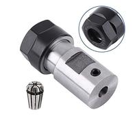 RETYLY Er11 5Mm Chuck Collet De Eje De Motor Varilla De Extensión Del Husillo Interno + Er11 Collet De Resorte Para Fresadora Cnc