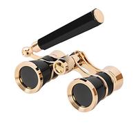 RETYLY Negro 3X25 Telescopio De Lente Recubierta Binocular De óPera Vidrios De óPera Vidrios De Teatro Recubierto Manejar De Vidrio para Se？Ora Regalos De Mujer Chica