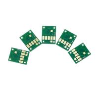 REUISAX Compatible con Suministros de Impresora TS706 TR7560 TR8560 TS6160 TS6260 TS8160 TS8260 TS9160 TS9560 para el número de Pieza AU PGI-680 CLI-681 ARC Chip(5Colors)