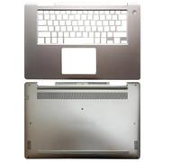 REUISAX Componentes Plateados de la Caja del portátil compatibles con 15D 7000 Series 7570 7573 7580 Cubierta Trasera LCD sin Contacto Bisel Frontal Caja Inferior del reposamanos 0G3CRP(CD Cover)