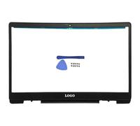 REUISAX Componentes Plateados de la Caja del portátil compatibles con 15D 7000 Series 7570 7573 7580 Cubierta Trasera LCD sin Contacto Bisel Frontal Caja Inferior del reposamanos 0G3CRP(B Cover)