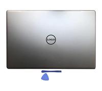 REUISAX Componentes Plateados de la Caja del portátil compatibles con 15D 7000 Series 7570 7573 7580 Cubierta Trasera LCD sin Contacto Bisel Frontal Caja Inferior del reposamanos 0G3CRP(A Cover)