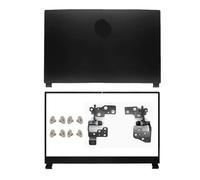 REUISAX Cubierta Trasera LCD Bisagras del Bisel Frontal Tapa Trasera Cubierta de Pantalla Compatible con GE75 GP75 GL75 MS-17E2 17E5 17E7 Raider 8RE y Modelos similares(GL75 AB Hinges)