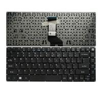 REUISAX Teclado Negro para portátil Compatible con Aspire E5-475G E5-475 E5-476G E5-422 E5-422G E5-452G ES1-420 ES1-421 E5-491 E5-491G Modelo Estadounidense