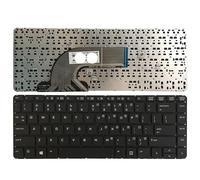 REUISAX Teclado para portátil Estadounidense para ProBook 440 445 G1, Teclado inglés Negro, Compatible con Modelos similares sin Marco