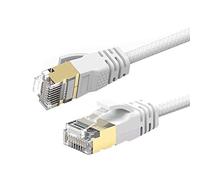 Reulin 10M Cat 7A Cable de red Ethernet - Ultra Delgado - Velocidad de hasta 40Gbs-1000MHz compatible con Cat5 Cat5e Cat6 Cat6a Cat7 Cat7A+ Switch Enrutador Módem para redes de alta velocidad