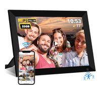 REUMAR Marco de fotos digital wifi de 32 GB, marco de fotos inteligente de 10.1 pulgadas, pantalla táctil LCD IPS electrónica de 1280 x 800, tipo C, rotación automática, comparte fotos o videos al