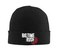 Reunión de Big Time Rush Merch con gorrode Calidez Entre Cálido Gorro para Gorra de Calavera Tejida Unisex Gorros de Calavera
