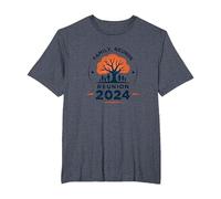 Reunión Familiar 2024 Legacy Tree Gathering Camiseta, Hombre Tallas Grandes, Azul Jaspeado, 6X Alto
