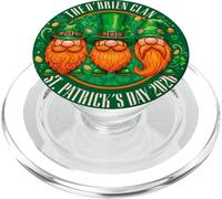Reunión Familiar del Día de San Patricio del Clan O'Brien PopSockets PopGrip para MagSafe