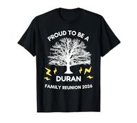 Reunión Familiar Duran 2026 Árbol genealógico a Juego Camiseta