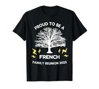 Reunión Familiar FRANCÉS 2025 Reunión Familiar Árbol Genealógico Camiseta