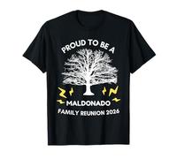 Reunión Familiar Maldonado 2026 Árbol genealógico a Juego Camiseta