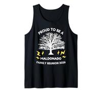 Reunión Familiar Maldonado 2026 Árbol genealógico a Juego Camiseta sin Mangas