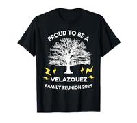 Reunión Familiar Velazquez 2025 Árbol genealógico a Juego Camiseta