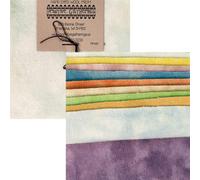 Reuniones primitivas - Lana te?ida a mano en tonos pastel PRI-6015 - Paquete de dijes