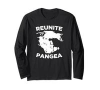 Reunite a Pangea, Funny Geology Pun, para un geólogo Manga Larga