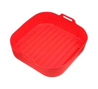 Reusable Air Fryer Liners, Non Stick Cooking Mats, Air Fryer Tray Pan Liner, Oven Pot Basket Liner for Microwave Oven Cooking Pizza Bacon Sausage Vegetables Snacks Cake Kitchen Home Party Baking