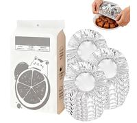 Reusable Aluminum Foil Food Covers, Pop-Up Tin Foil Food Insulation Cover, High Temperature Resistant Foods Preservation Film, Adjustable Foods Storage Covers for Kitchen (10Pcs)