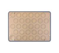 Reusable Baking Sheet, Non Stick Pad, Heat Safe Mat, Silicone Material Coating, Flexible Oven Fit, Ideal for Cookie Preparation and Everyday Kitchen Use, 16.54x11.61 inches
