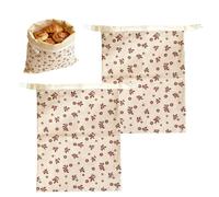 Reusable Beeswax Bread Storage Bag - Large Capacity Portable Dough Bag, Food Keeper, Bread Storage Design, Breathable Material Perfect For Adults Lovers Families Friends Women Kitchen Baking