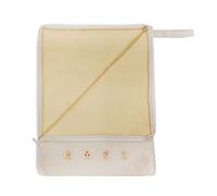 Reusable Bread Bags - Beeswax Lined | Zipper Bag To Lock Moisture & Freshness | Organic Cotton Storage For Homemade, Sandwich Bread | Perfect Kitchen, Home, Chef, Camping & Picnic