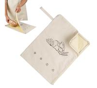 Reusable Bread Bags,Reusable Portable Natural Preservation Pack - Sourdough Beeswax Bread Bags - Ideal For Baguettes Sandwich Dough Food Baking Proofing Pan Basket Home Kitchen