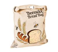 Reusable Bread Storage Bag - Freshness Preservation Pouch, Dough Protection with Sealing, Beeswax Lined Fabric, Kitchen Storage Solution, Food Organizer for Keeping Homemade Bread Fresh