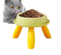 Reusable Cat Bowl - Elevated Pet Feeder, Tilted Pet Bowls with Detachable Legs, Feeding Station Prevention, Kitten Dish Supplies For Easy Clean, Puppy Food Holder For Small Animal