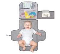 Reusable Compact Changing Station, Waterproof Changing Pad For Girls And Boys, Portable Diaper Changing Mat, Folding Diaper Changing Station, Baby Changing Mat With Pockets, Travel Diaper Changin