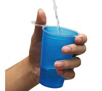 Reusable Cups, Sports Water Cup, 2,75 x 4,17 pulgadas Soft Folding Portable Drinking Mug, Auténtico Lightweight Compact Design for Workout, Running, Gym, Competition, Picnic, Interior, Outdoor Dark