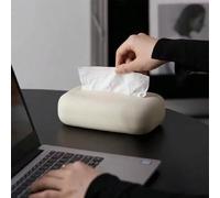 Reusable Decorative Kitchen And Bathroom Stylish Tissue Box(Bianco)
