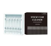 Reusable Ear Cleaning Sticks, 24 Pack Soft Tip Sticky Ear Wax Removers