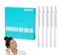 Reusable Ear Wax Removal Tool Kit - 24 Piece Adhesive Ear-Cleaner Washable Safe Sticky Tips | Ear Cleaning Tool for Daily Hygiene After Shower Post Swim Personal Care Men Women