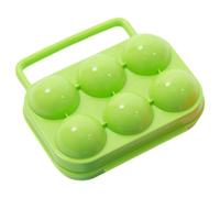 Reusable Egg Box - Camping Food Storage Tray, Grid-Packaged Holder for Eggs | Fridge Organizer, Cooking Prep Accessory, Portable Outdoor Container, Picnic and Travel Convenience, Farm Fresh Protection
