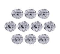 Reusable Elastic Insulated Lid - 10 Pieces Freshness Preserving Bowl Covers | Aluminum Foil Heat Retaining Covers For Home Kitchen Picnic Restaurant Meal Prep Plate Bowl Dish