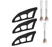 Reusable Eyeshadow Aid Tool, Eyeshadow Assistant, Eye Makeup Aid Tool, Eyeshadow Tool, Eyeliner Template For Women Quick Make-Up Stencils, for Eyeshadow Shields and Eyeliner Stencil (3pc)