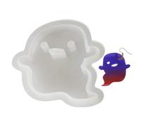 Reusable Flexible Silicone Pendant Molds Halloween Earring Resin Mold